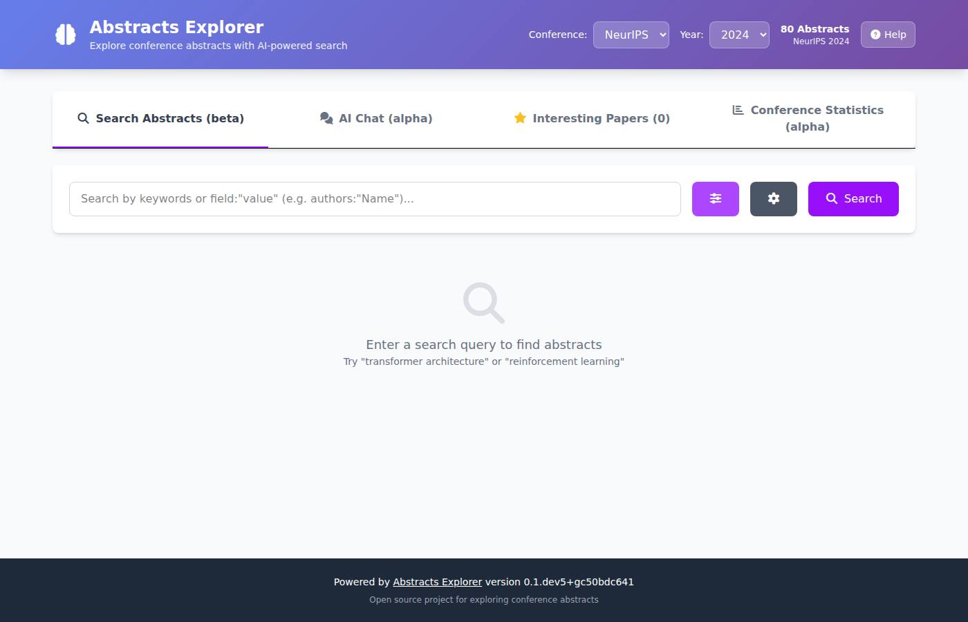 Web UI Screenshot